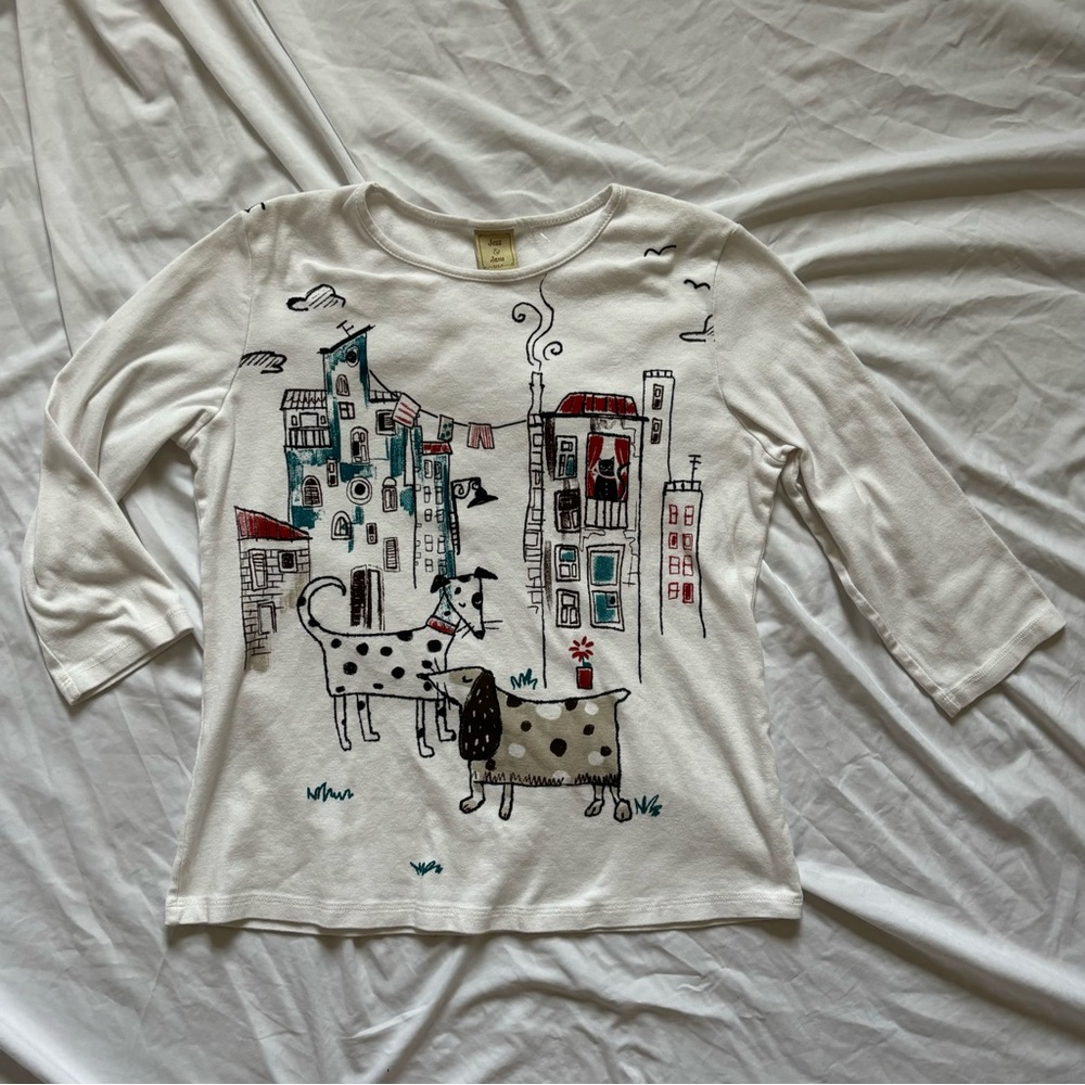 SOLD!! Jess & jane vintage graphic top